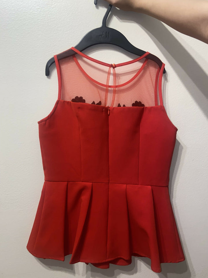 Red Blouse Size: S