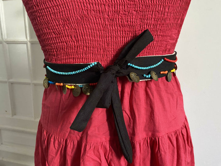 Beads and Coins Belt