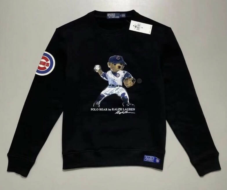 Polo Ralph Lauren Cubs Bear Sweatshirt Size: M