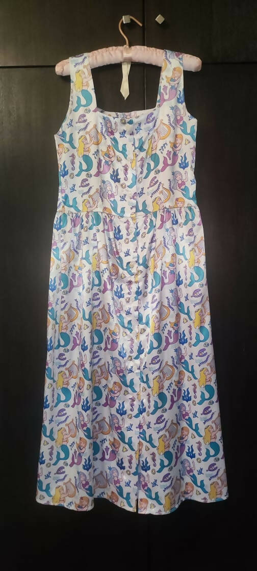 Naomi Mermaid Satin Dress