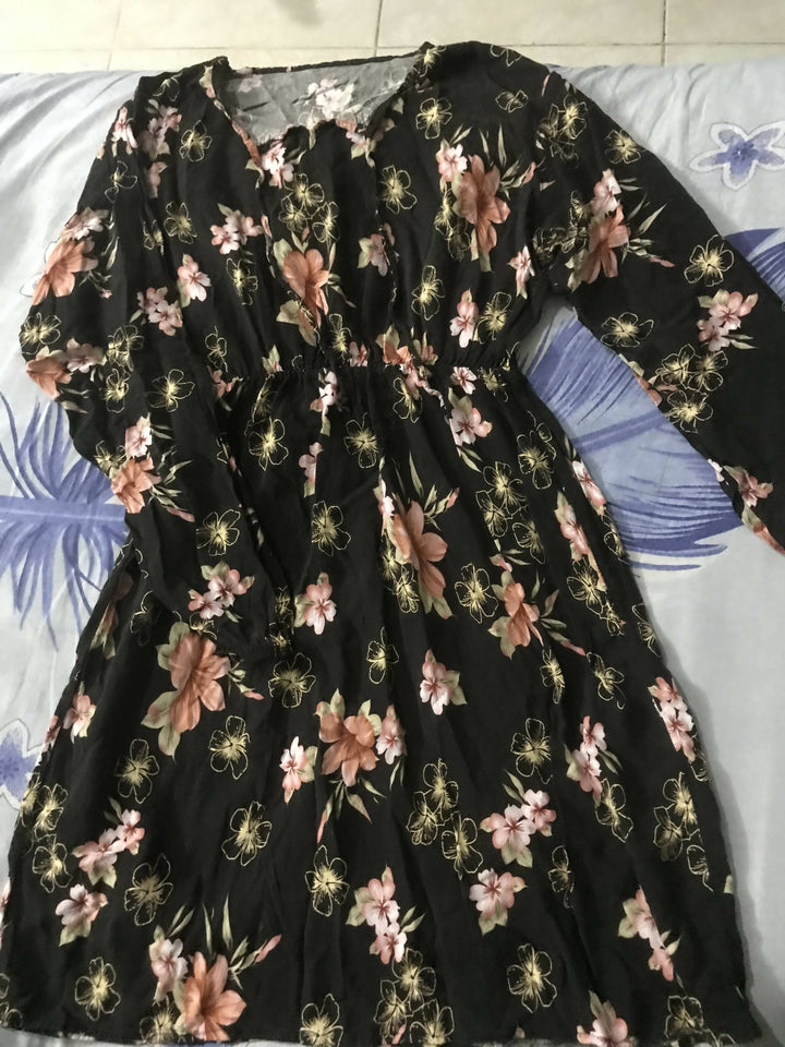 Black Spring Dress Size M