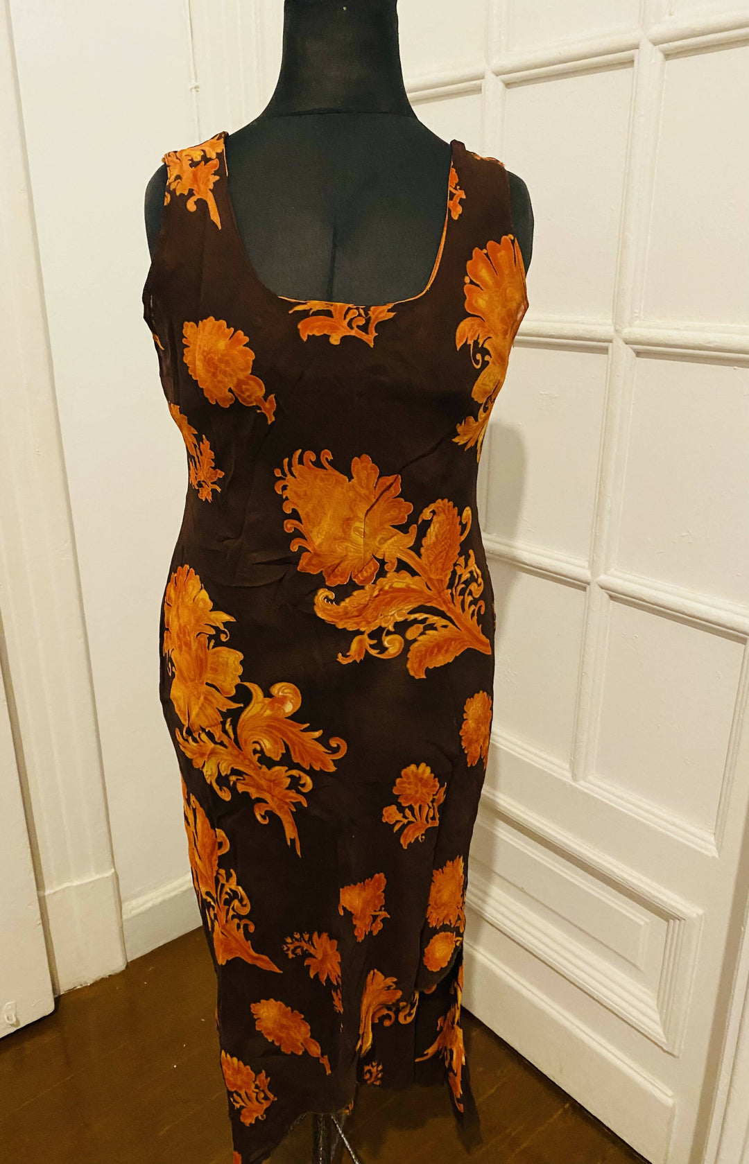 Vintage Brown Dress Size: M