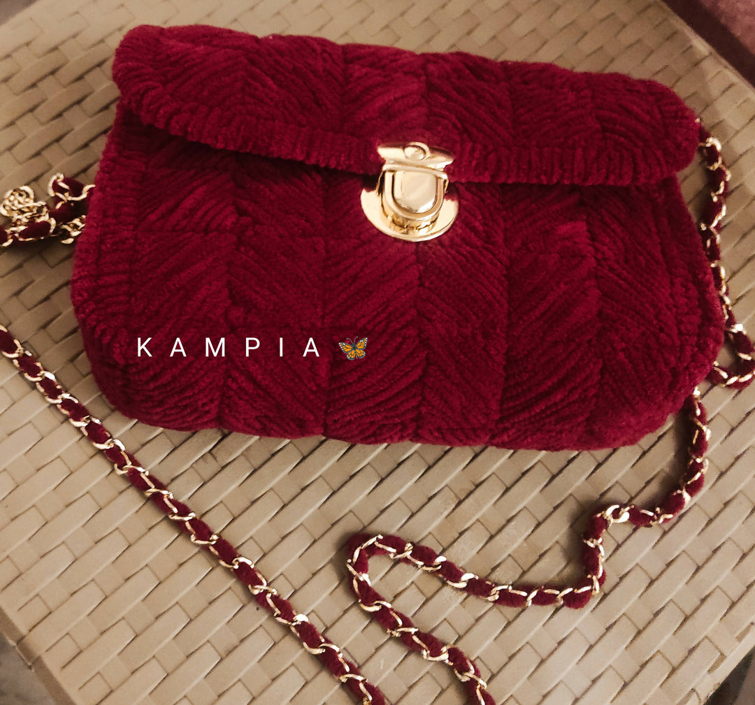 Red Hand Bag