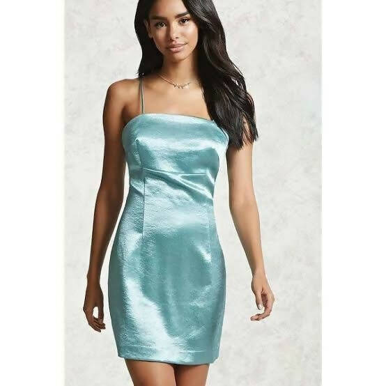 Forever 21 Baby Blue Dress Size M