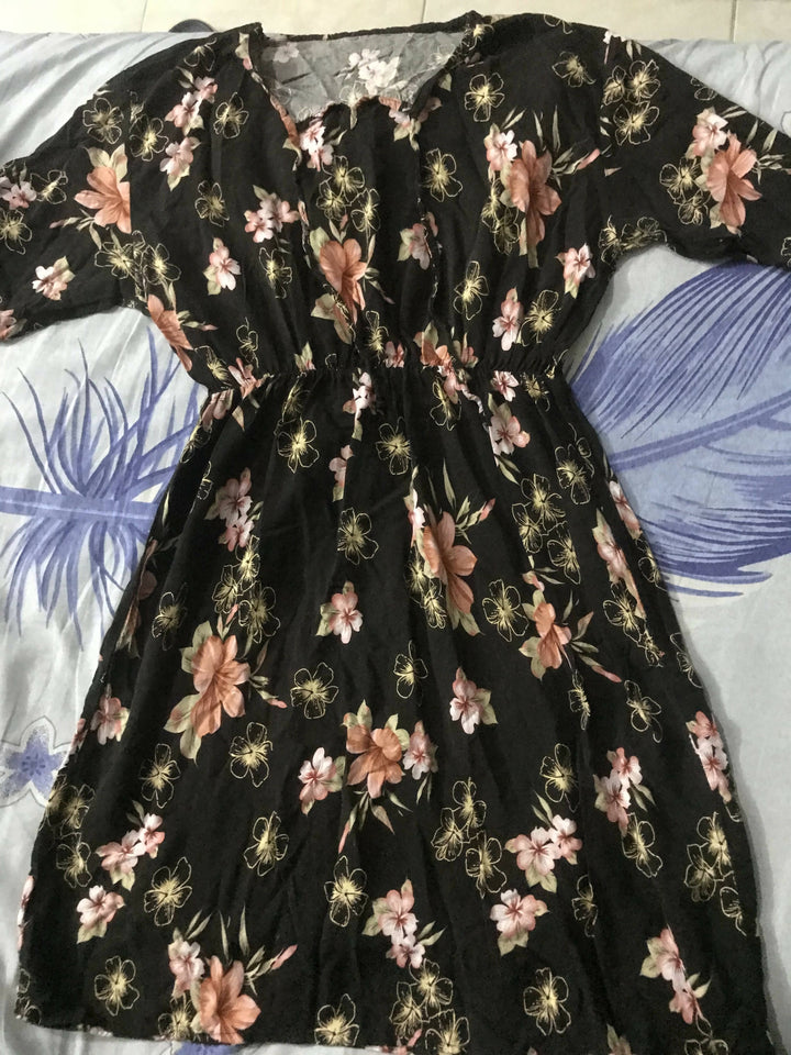Black Spring Dress Size M