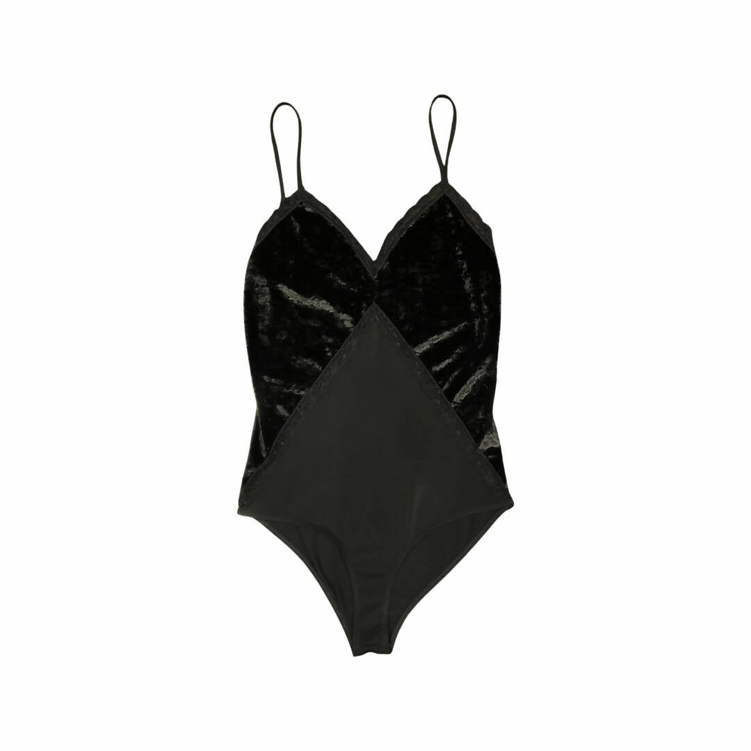 ZARA Velvet Bodysuit