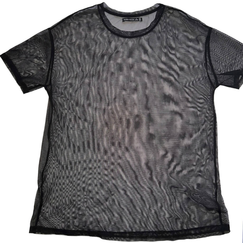 Bershka Loose Fitting Mesh Size: S