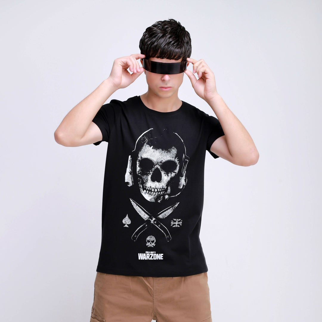 Black Regular Call of Duty WarZone T-Shirt