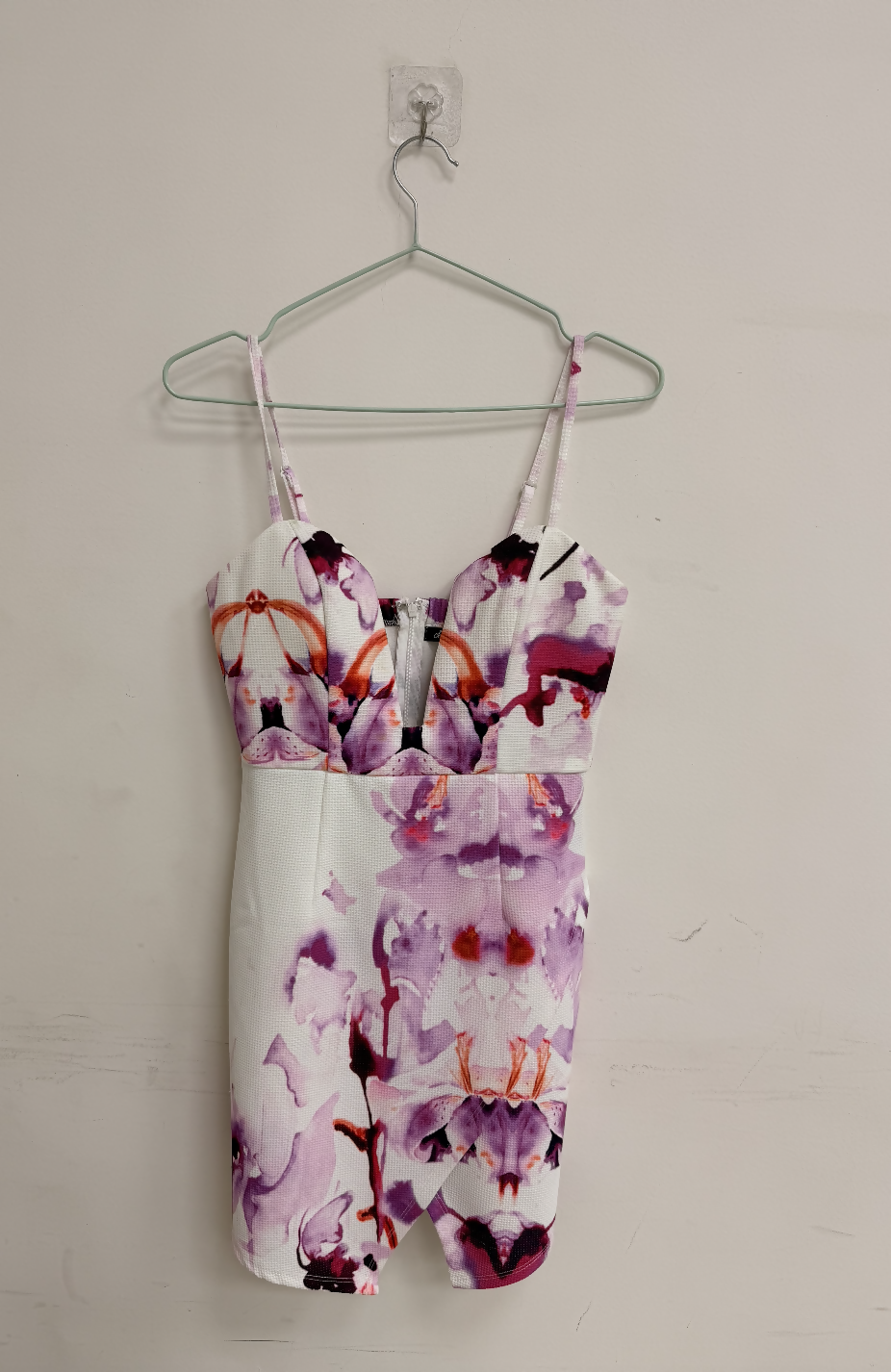 Chic Booti Floral White Dress
