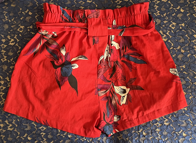 Red SHEIN Shorts Size M