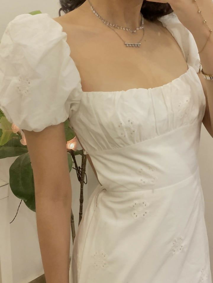 Zara White Dress