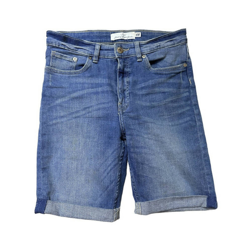 H&M Denim Slim Shorts Size: 36