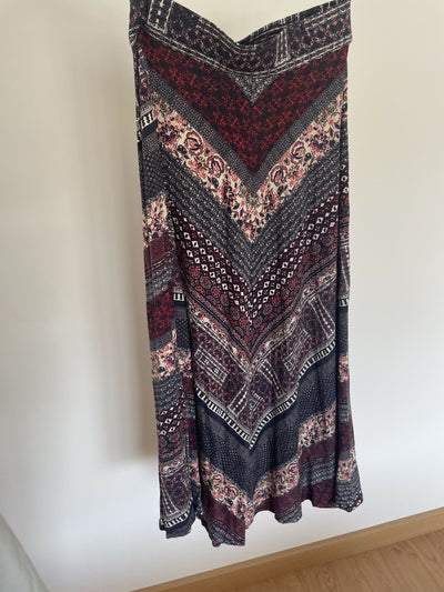 Monsoon Long Boho Skirt Size: S/M