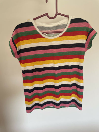 Esprit Multicolored T-shirt Size: XS