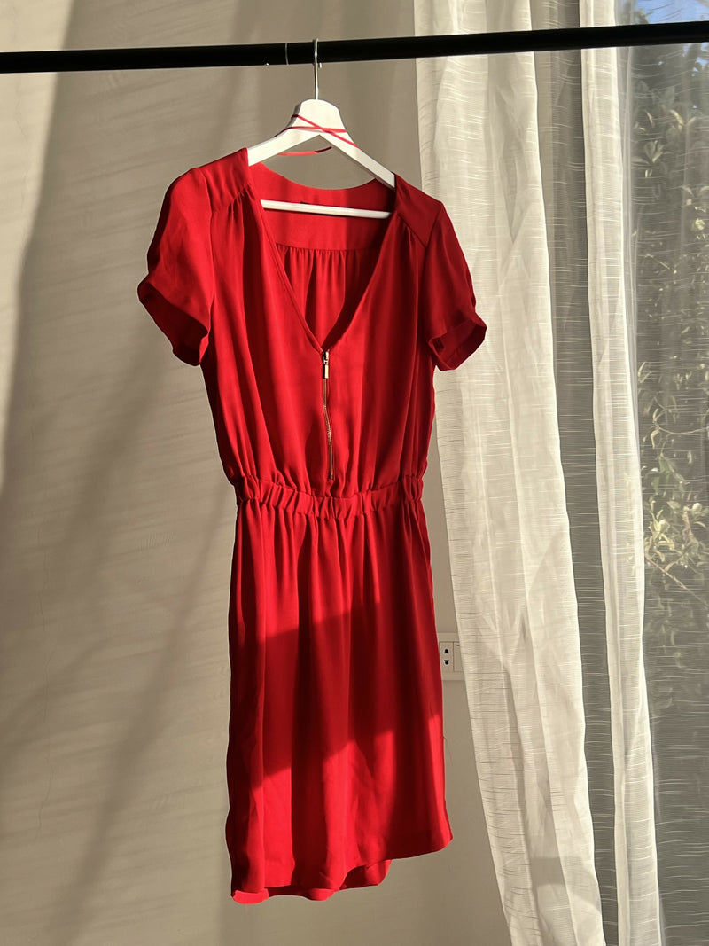 Zara Red Dress Size S