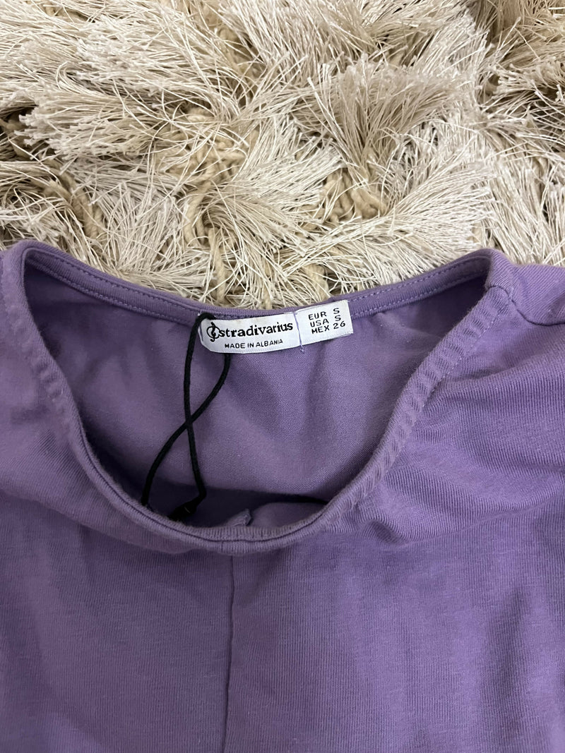 Stradivarius purple top