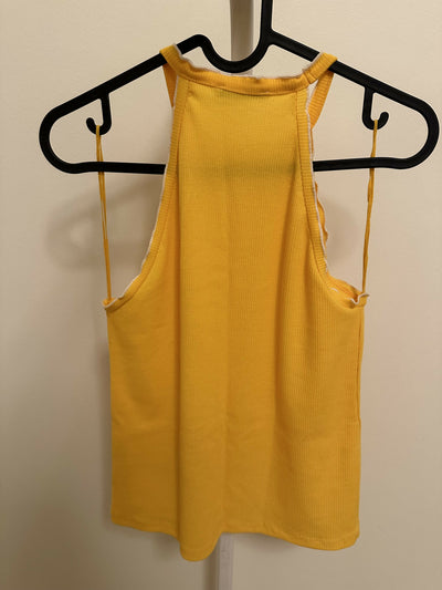 Zara Yellow Top Size: M