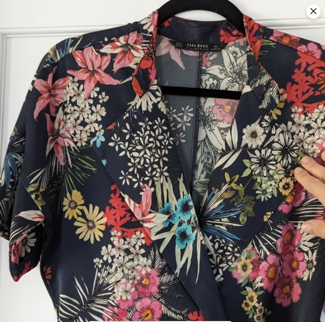 Zara Floral Jumpsuit