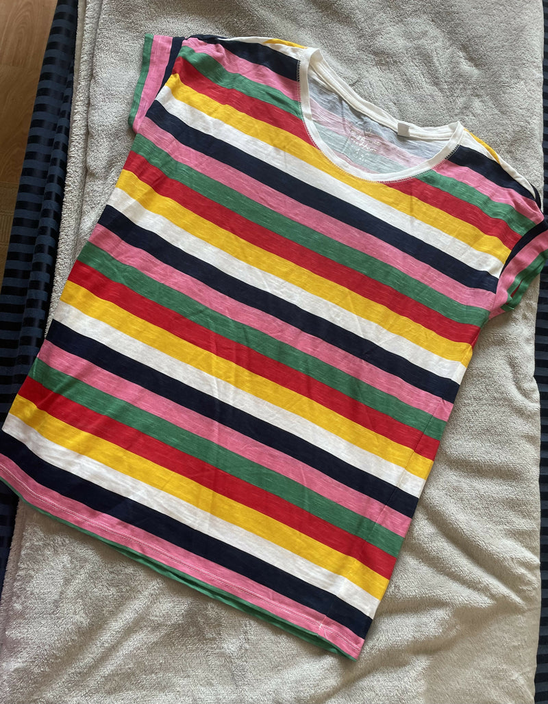 Esprit Multicolored T-shirt Size: XS