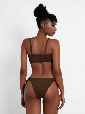 Shein Brown Bikini - M