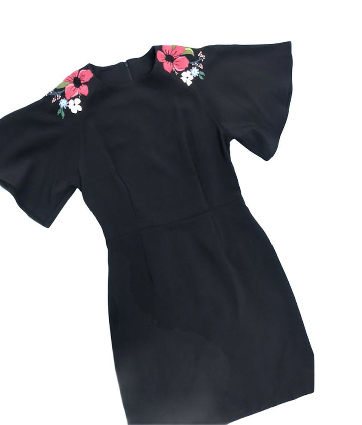 Taa' Studio Floral Embroidered Dress