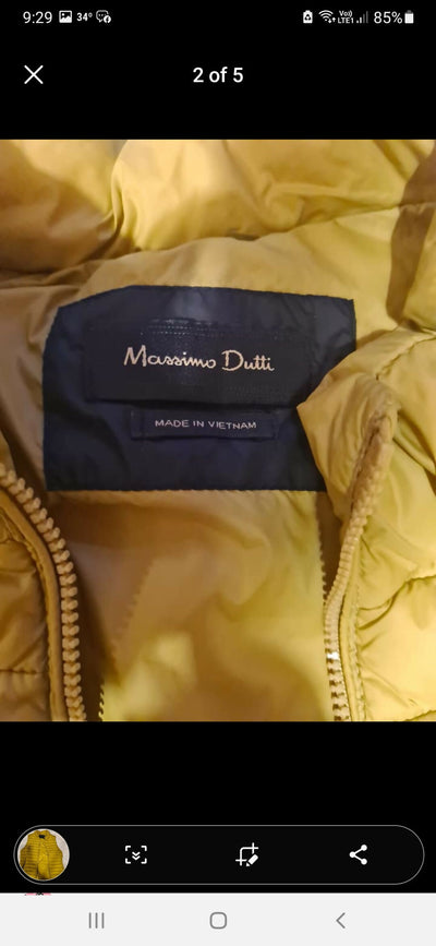 Massimo Dutti Puffer Vest Size: M/L