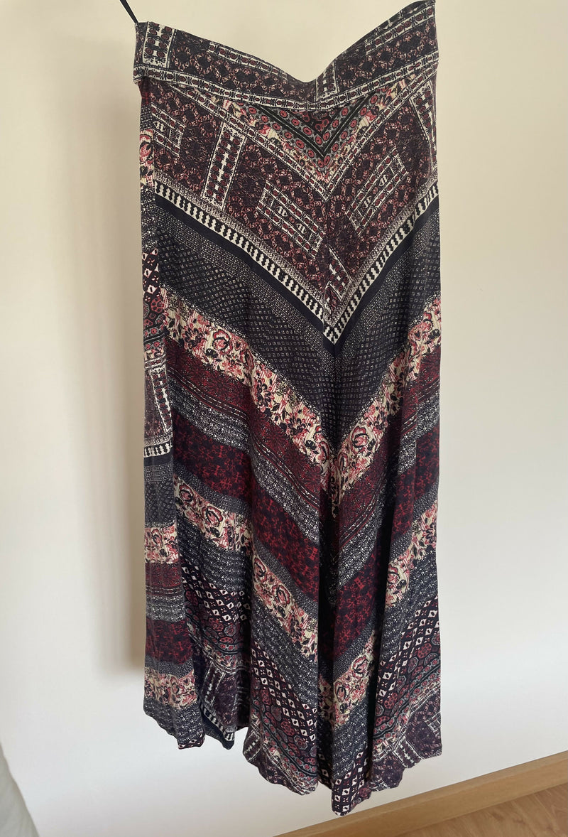 Monsoon Long Boho Skirt Size: S/M