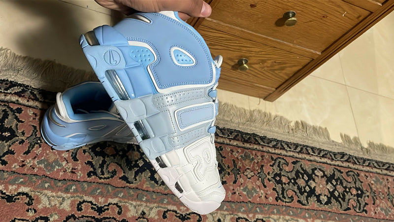 Nike Uptempo Sky Blue Size: 43