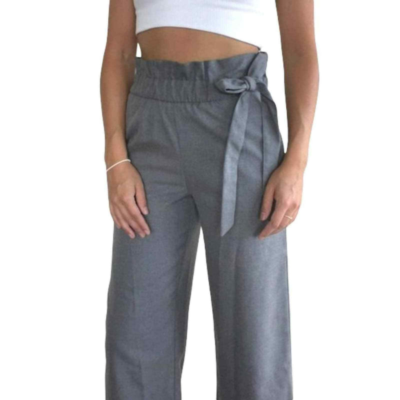 Zara Wide Leg Cropped Trousers Size: S/M