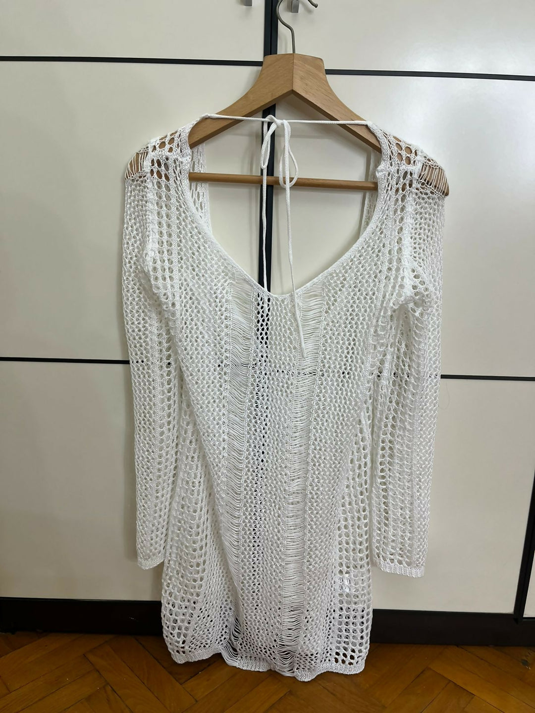 White Knit Wear Dress Size M