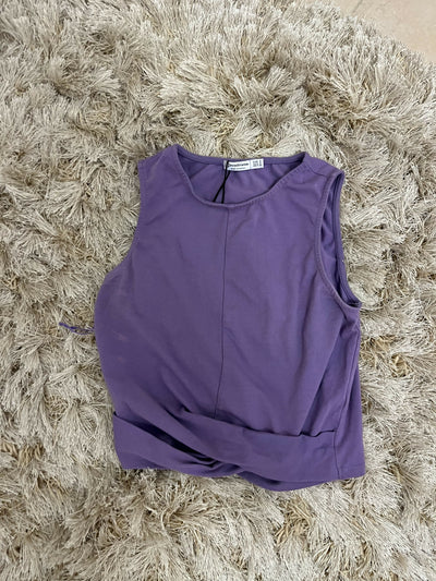 Stradivarius purple top