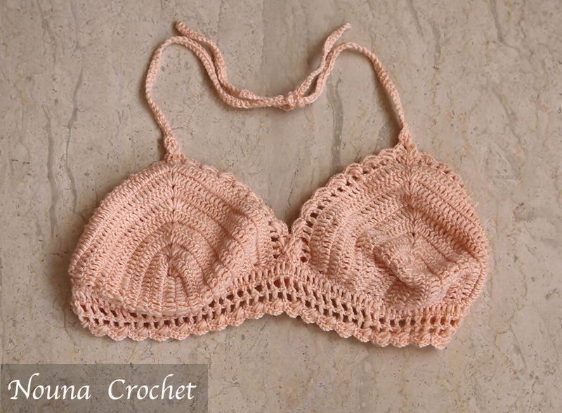 NEW Handmade Crochet 2-Piece-Set (Top + Skirt)