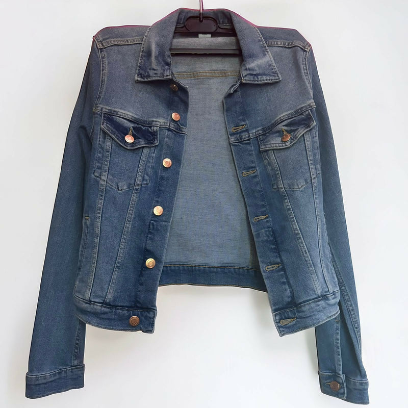 H&M Fitted Denim Jacket Size 36 (Perfect condition)