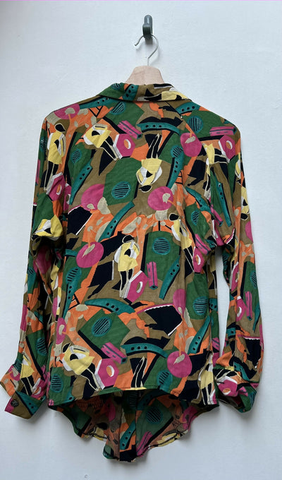 Vecchio Patterned blouse Size S-M