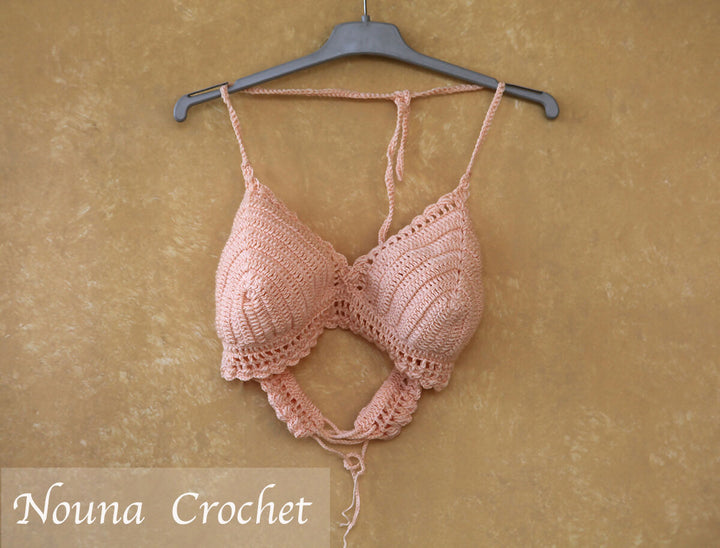 NEW Handmade Crochet 2-Piece-Set (Top + Skirt)