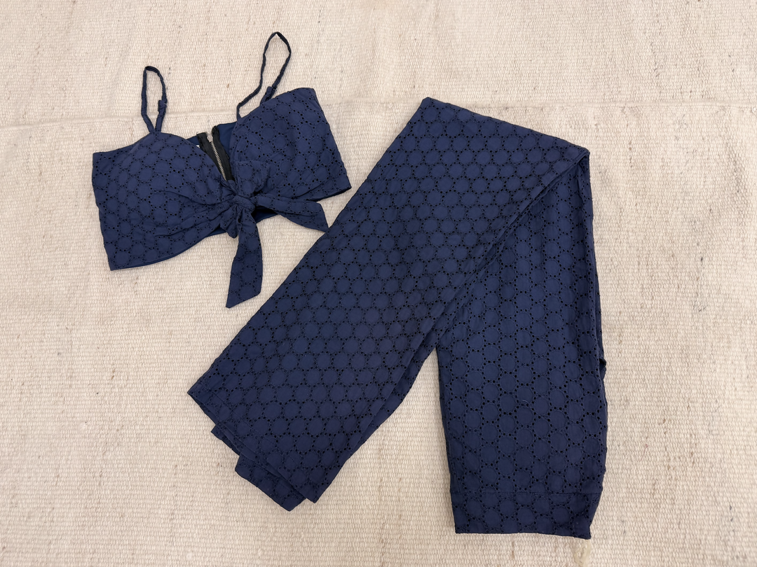 Miss Cix Pants and Crop Top Set