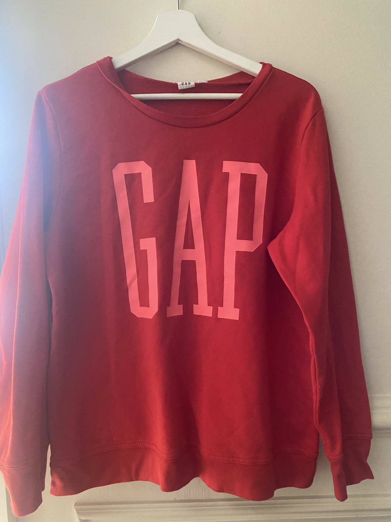 Red and pink Gap Hoodie Size L