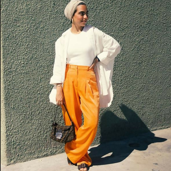 Nesaa Orange pants Size: M NEW