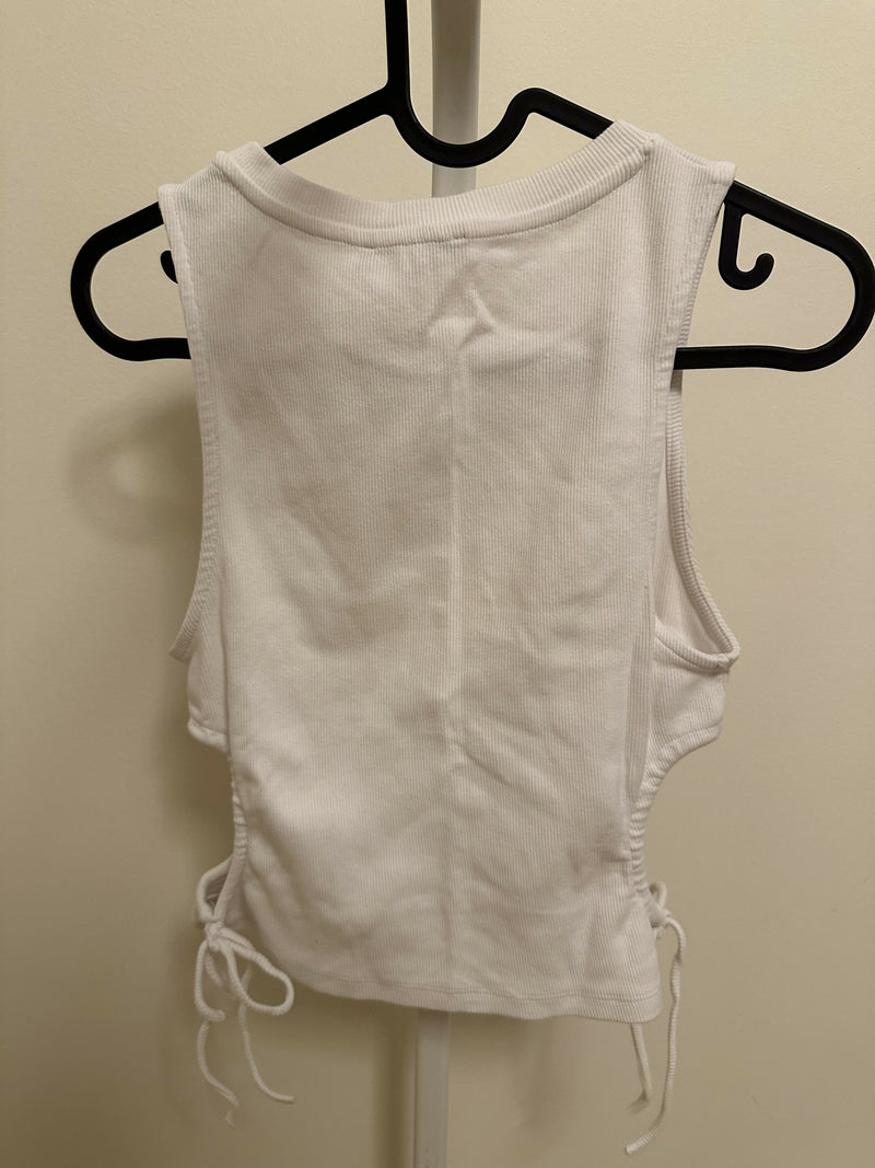 ZARA White Top Size: L