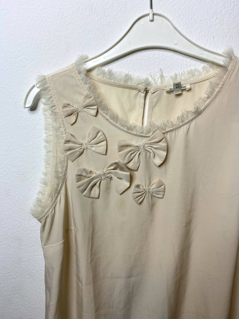 River Island Beige Top Size: 40