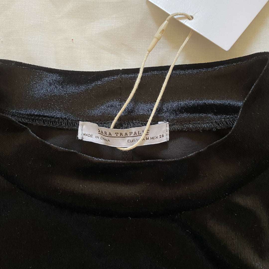 Zara Bodycon Velvet Dress