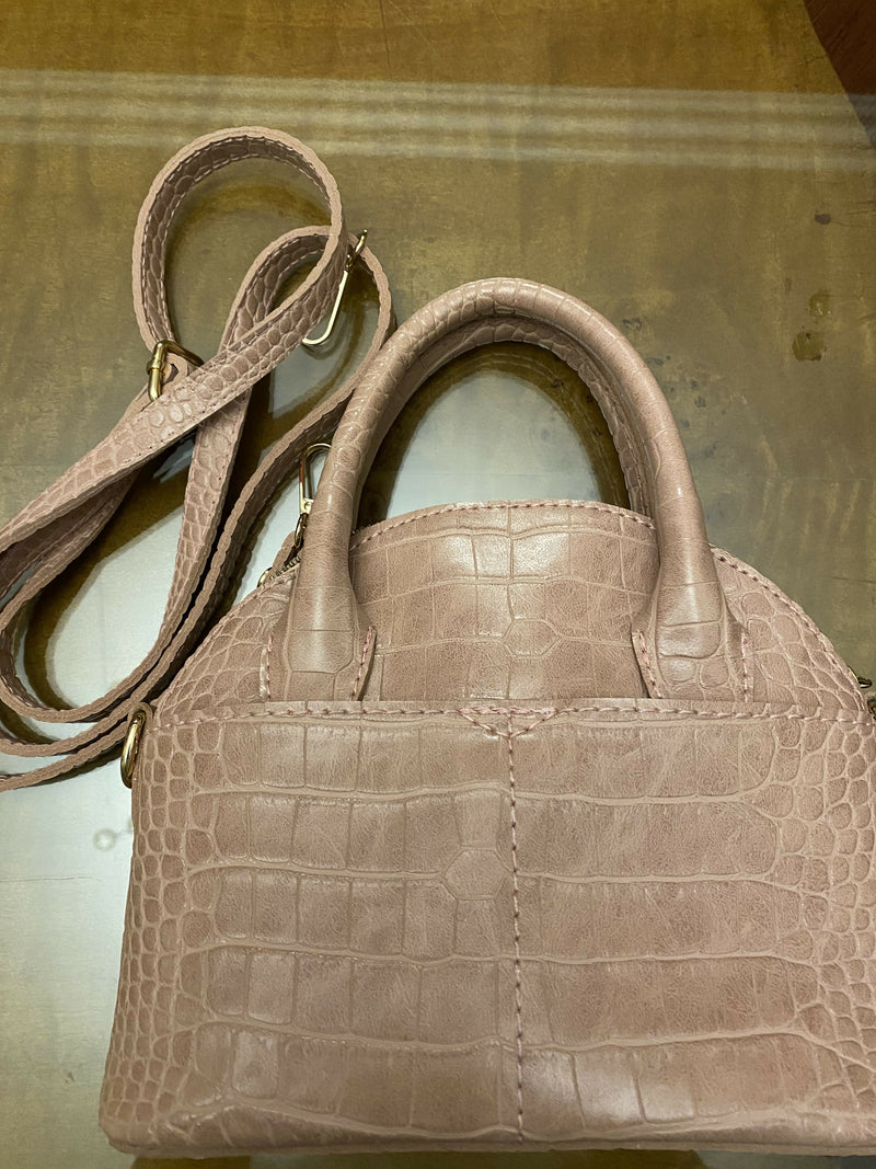 Defacto Pink Crocodile Bag