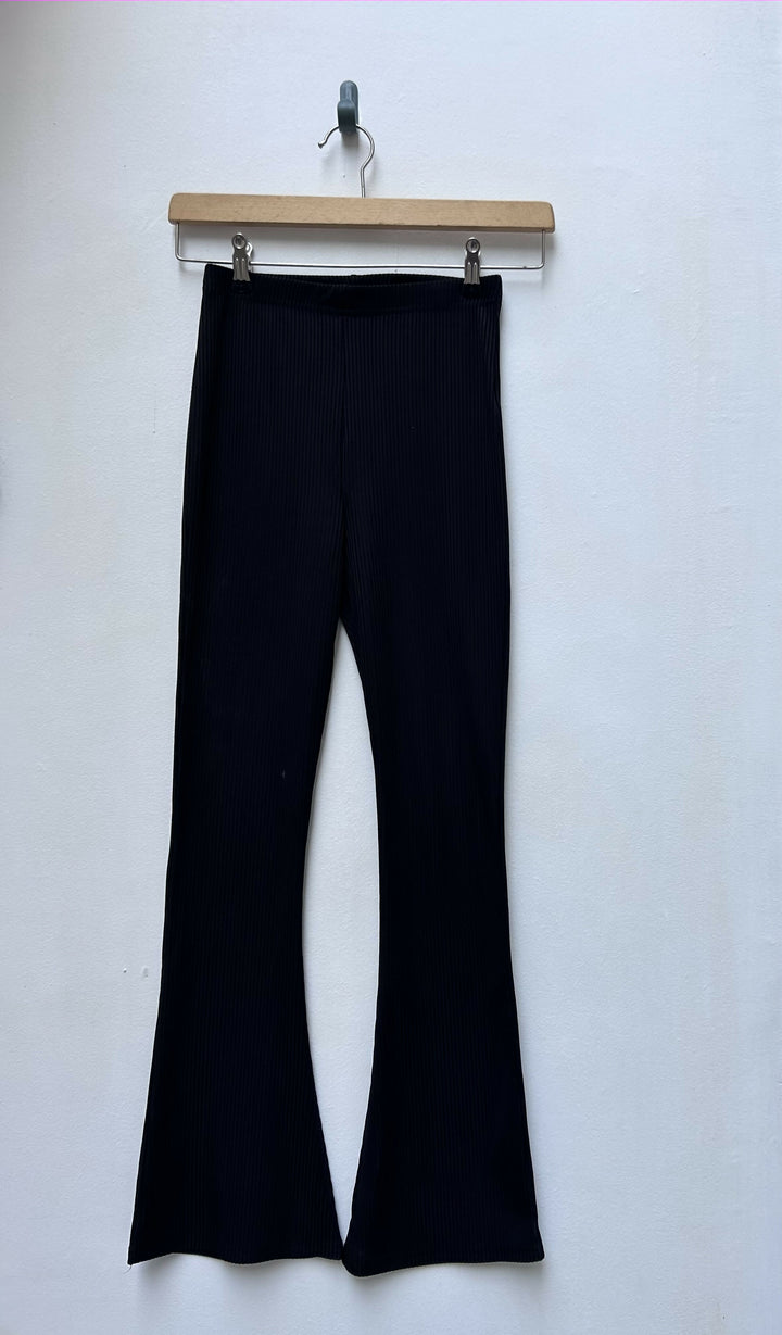 Top Shop Flare Black Pants Size XS