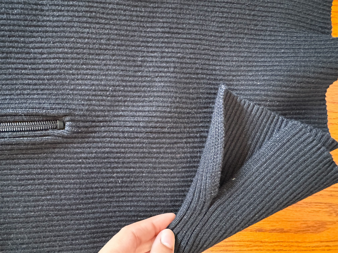 Zara Ribbed Knit Top:M