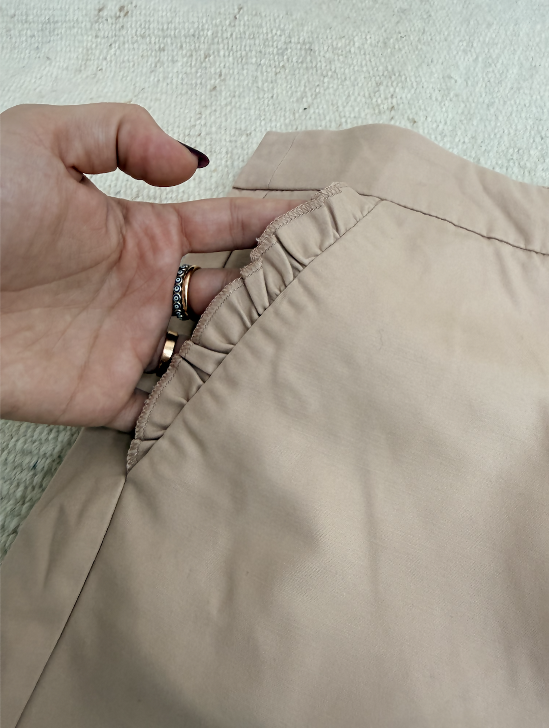 Zara Straight Light Pink Pants