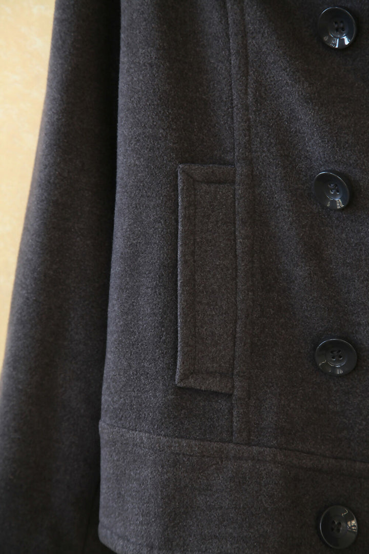 Grey double breasted jacket