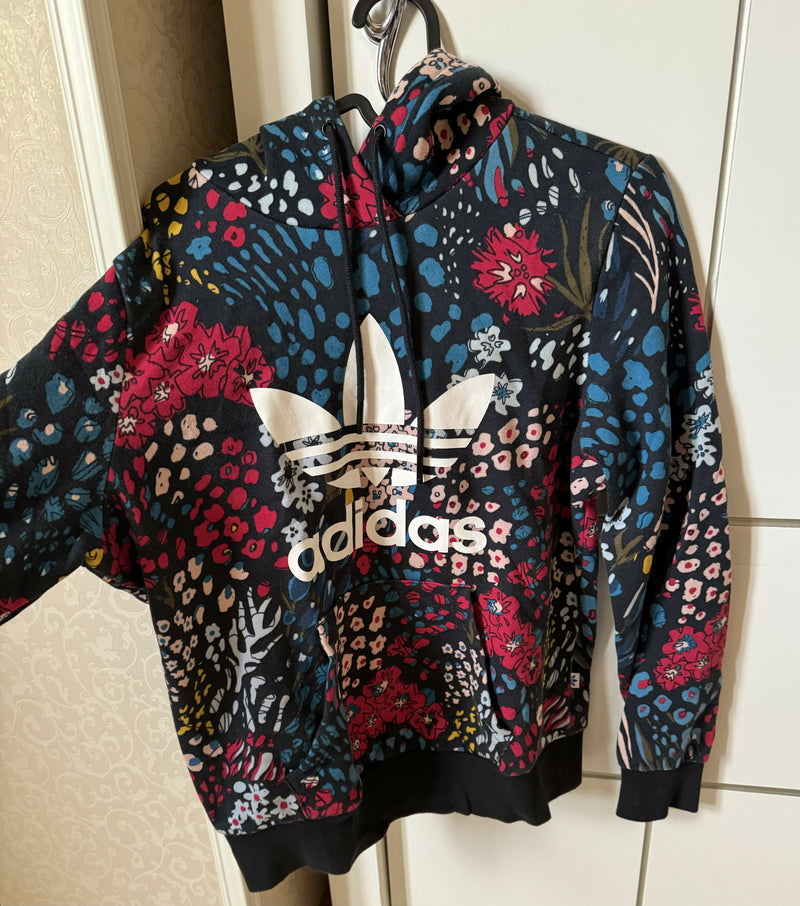 Adidas Originals Floral Hoodie Size: S