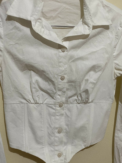 BERSHKA Corset Shirt Size: XS/S