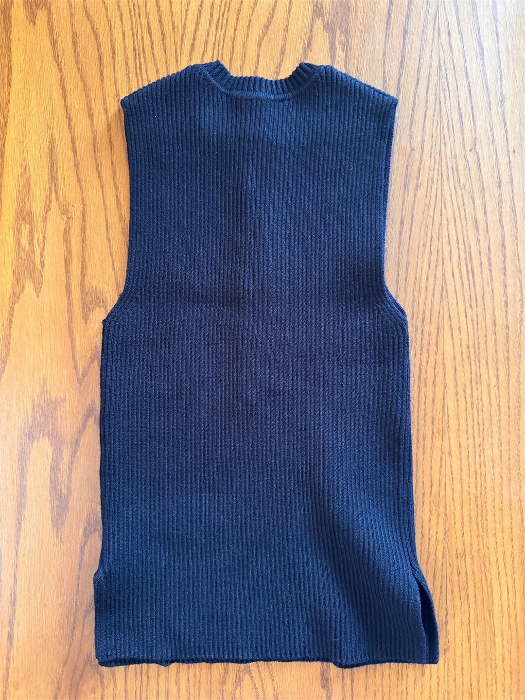 Zara Ribbed Knit Top:M