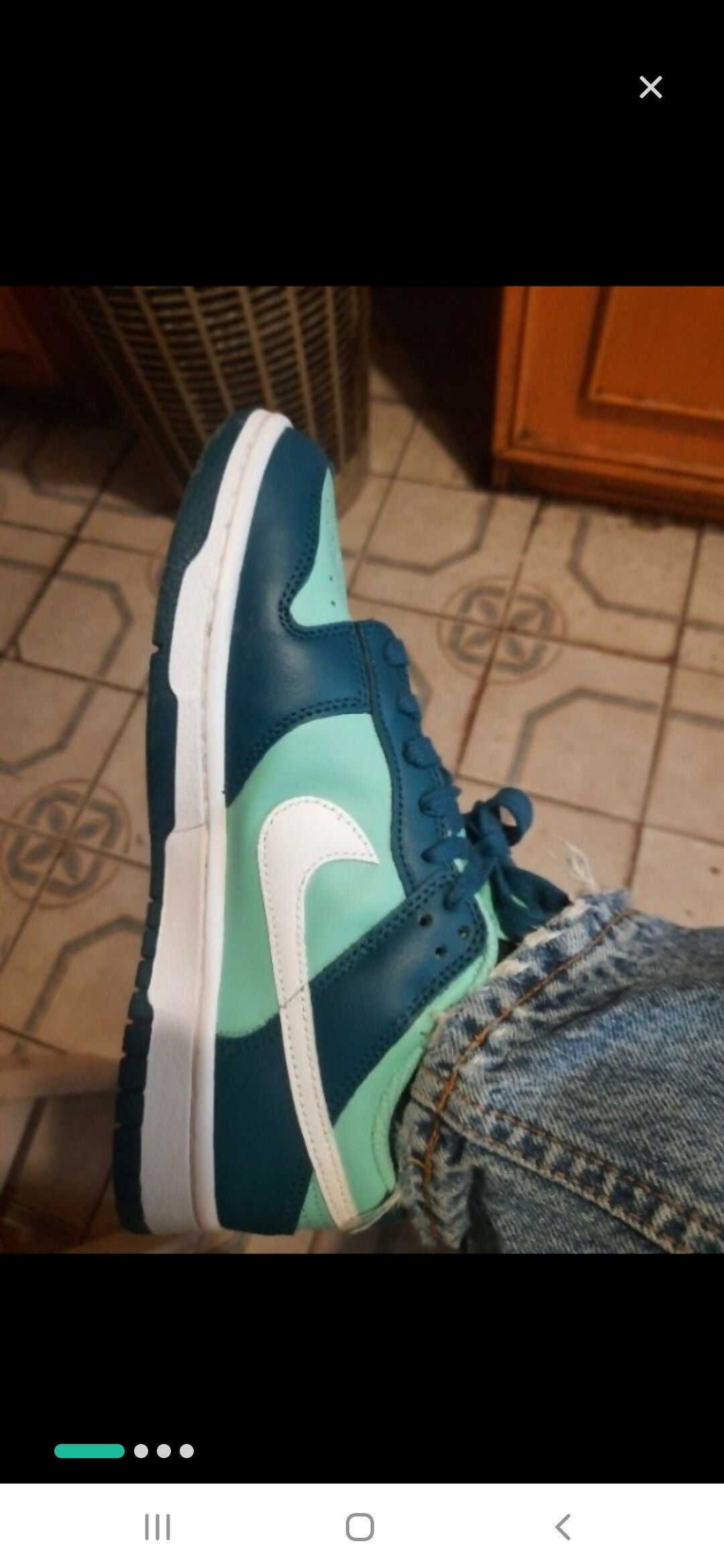 Nike Dunk low Geode Teal Size: 38.5